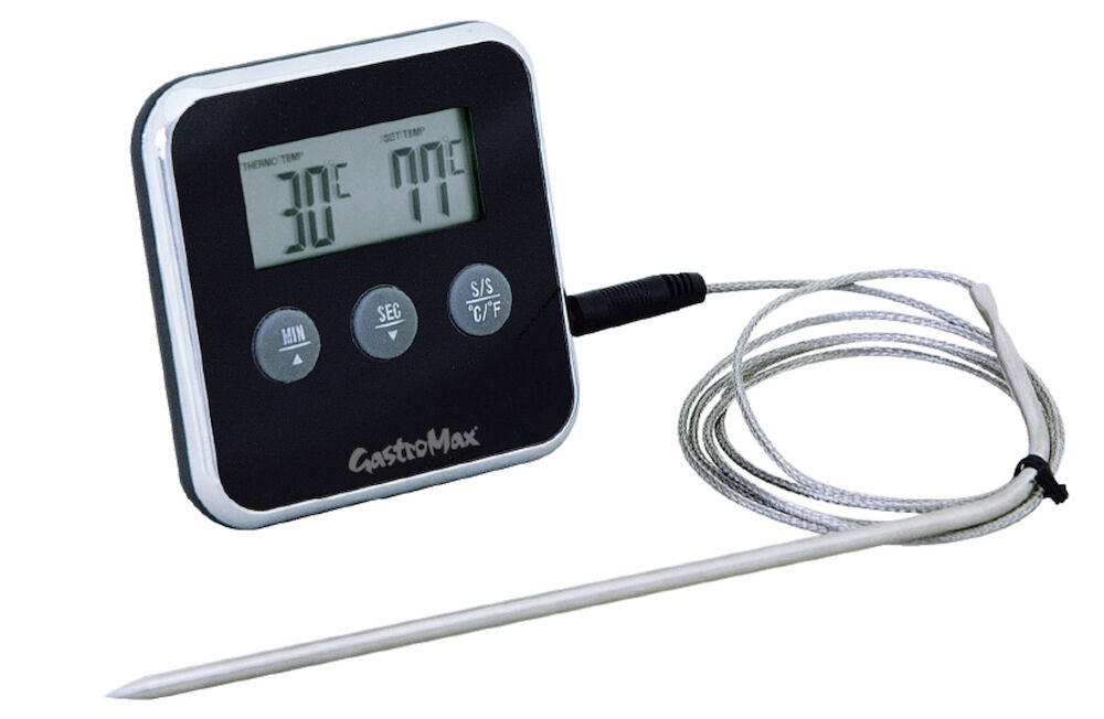 Gastromax Digital ugnstermometer med timer
