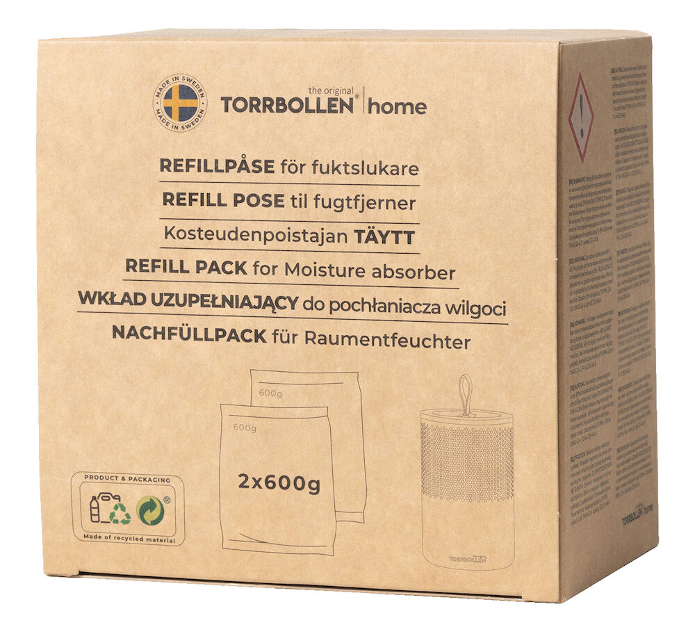 Torrbollen Refill till fuktslukaren Home 2-pack