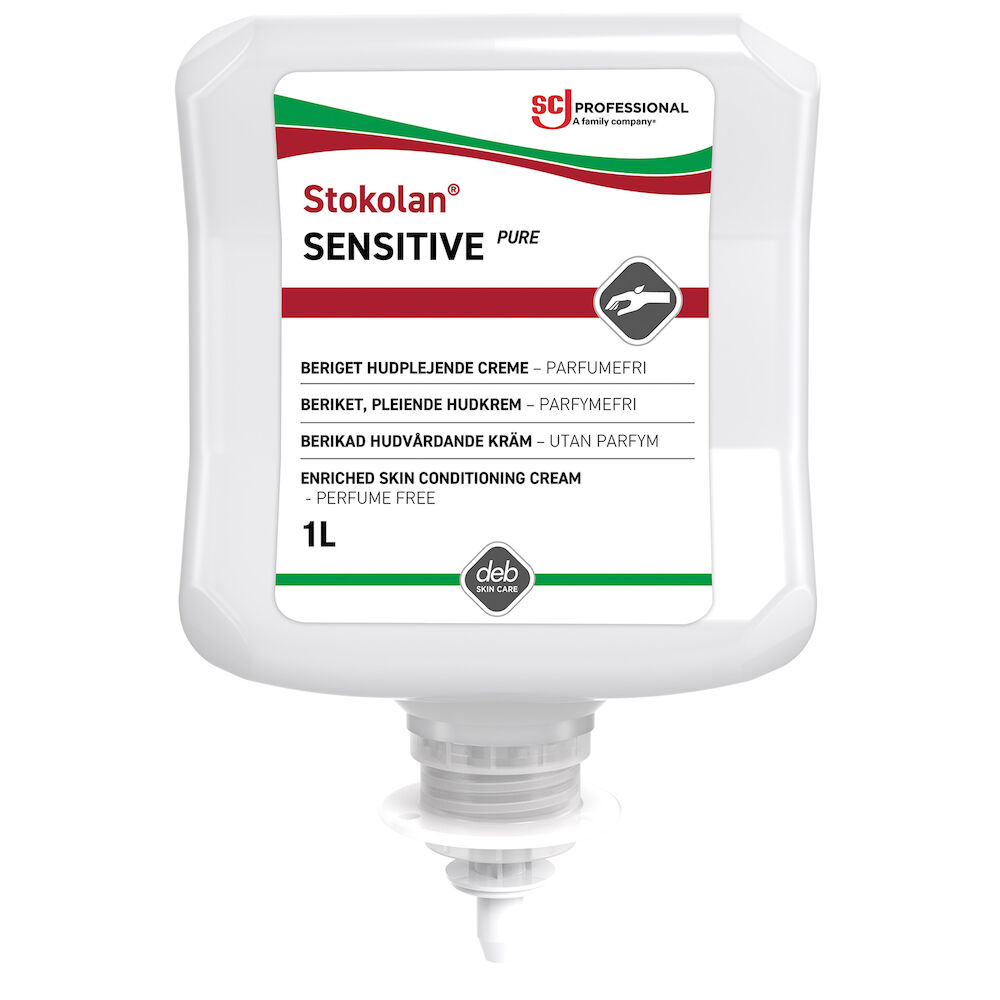 Stokoderm Hudkräm Stokolan Sensitive PURE 1 liter