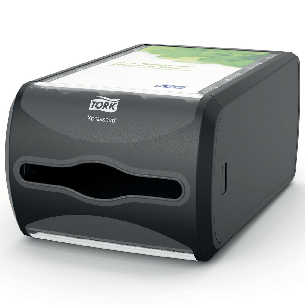 Tork Dispenser liggande Xpressnap® N4 svart