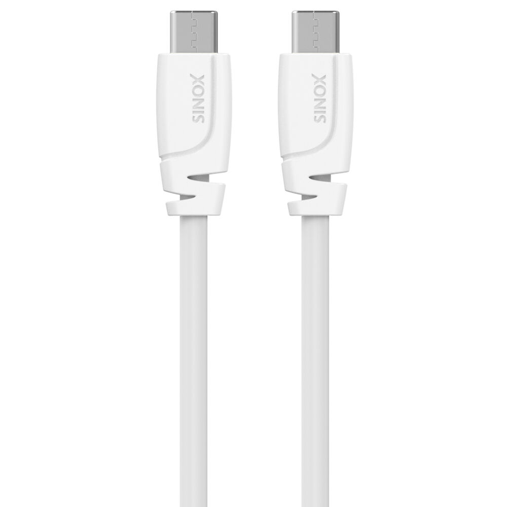 Sinox USB-C - USB-C kabel 2m vit