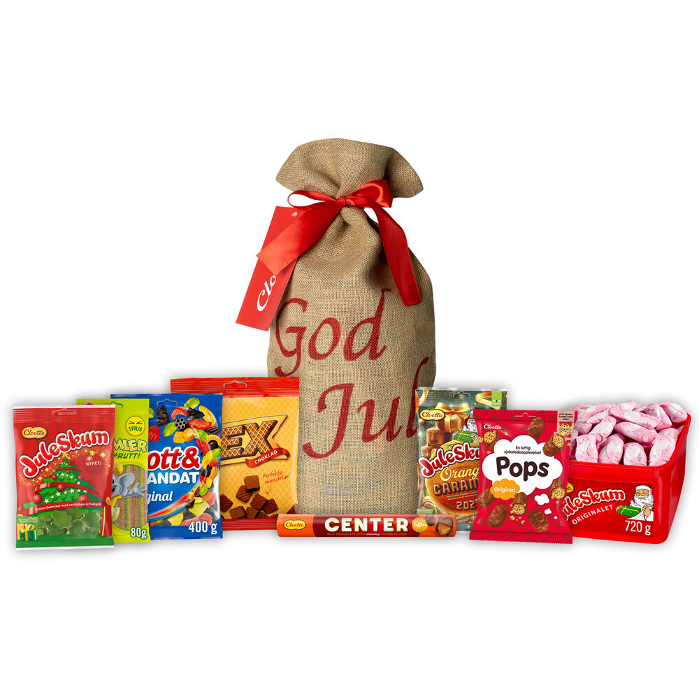 Cloetta Julsäck stor 1838g