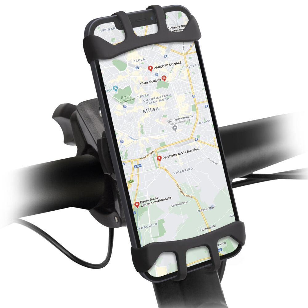 SBS Mobiltelefonhållare för cykel/skoter vridbar 360°