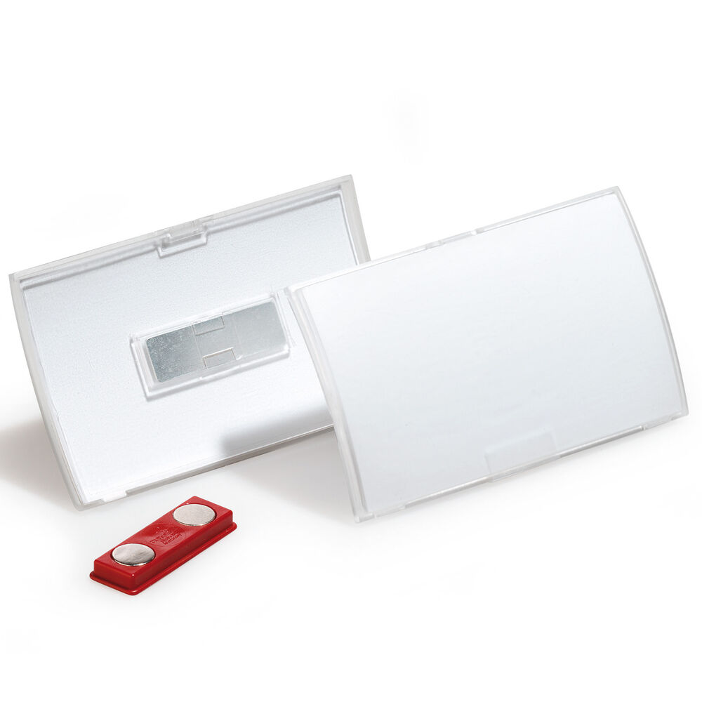 Durable Namnskylt 40x75, magnet 10/fp