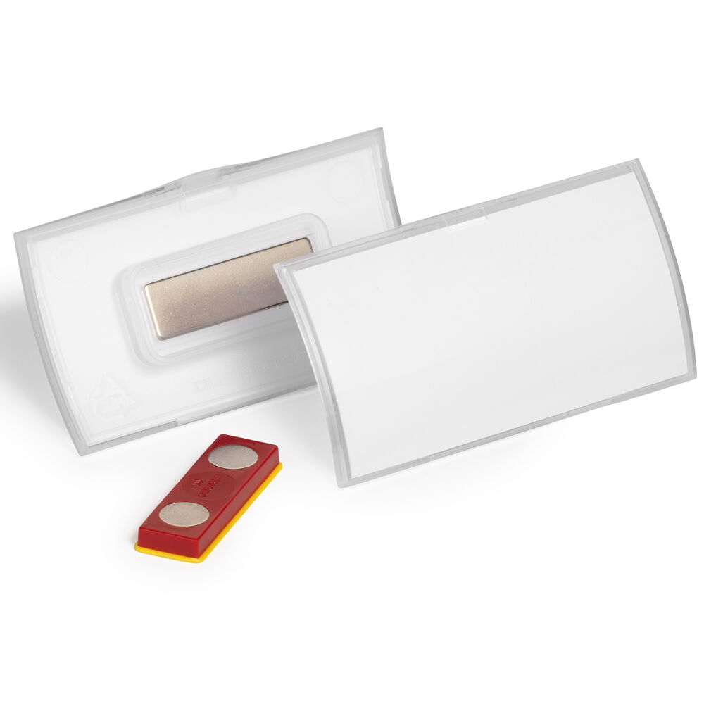 Durable Namnskylt 40x75,magnet 10/fp