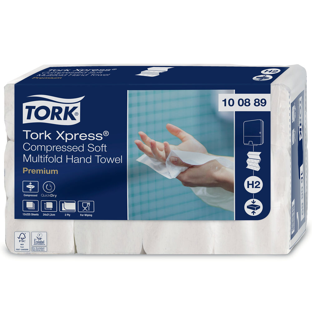 Tork Pappershandduk Xpress® Z Premium Compressed Soft 2700/trp