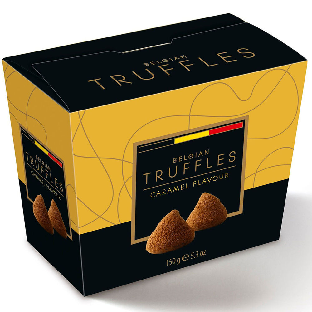 Q-Chocolat Tryffel Belgian Truffles Caramel 150 g