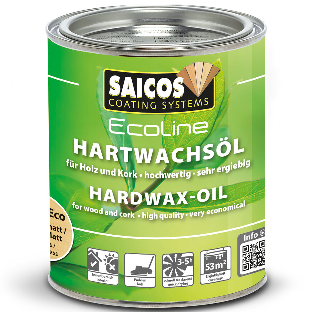Saicos Hårdvaxolja 3600E 750 ml