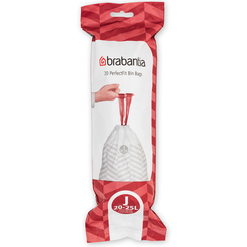 Brabantia Avfallspåse PerfectFit J 20-25L 20st/fp