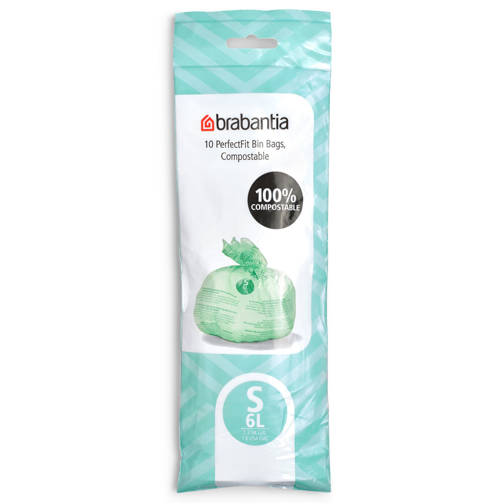 Brabantia Avfallspåse PerfectFit S 6L 10st/fp