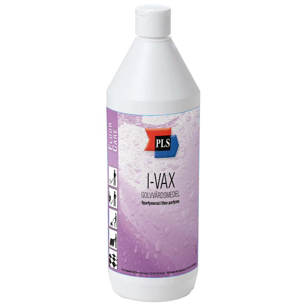 PLS Golvvax I-Vax oparfymerad 1 liter