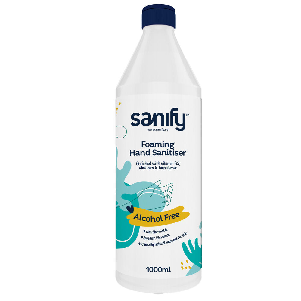SANIFY Handdesinfektion alkoholfri 1 liter skum