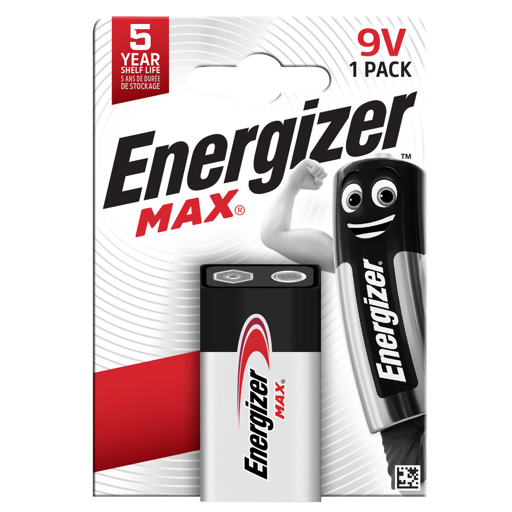 Energizer Alkaliskt batteri Max 9V