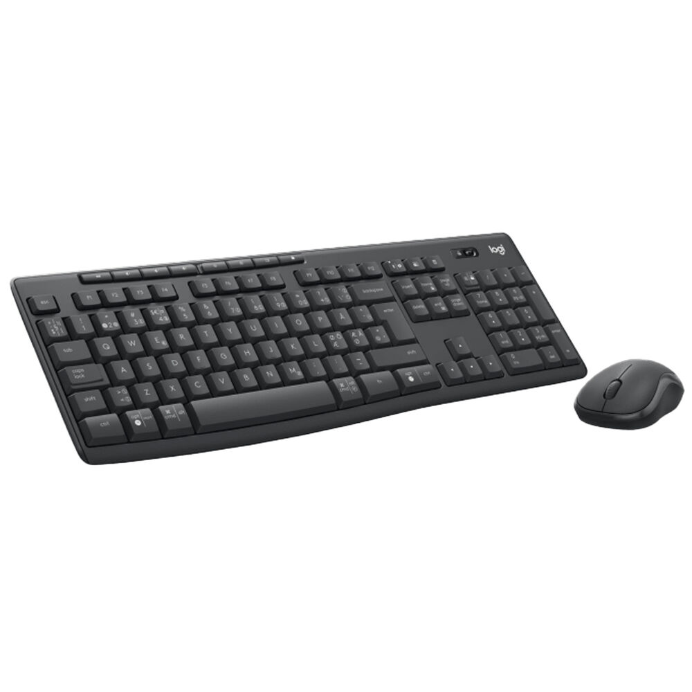 Logitech Tangentbord och datormus MK370 trådlösa