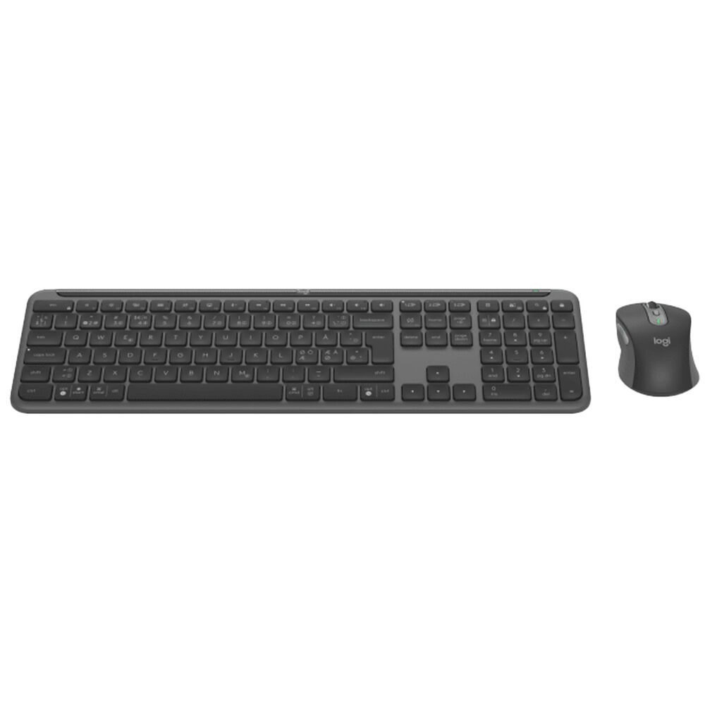 Logitech Tangentbord och datormus Signature Slim MK950 trådlösa
