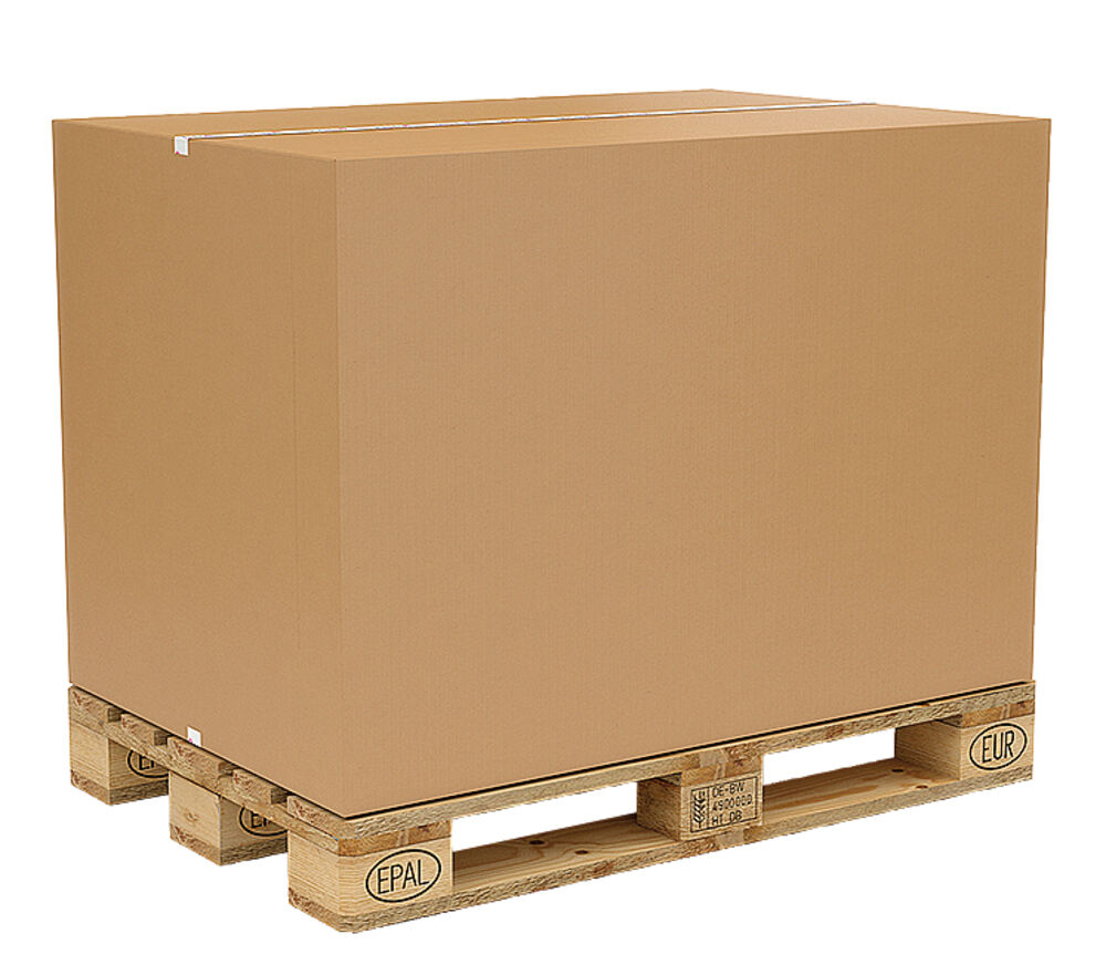 NoBrand Pallbox/Halvpallscontainer 780x580x680/620/480/380 mm