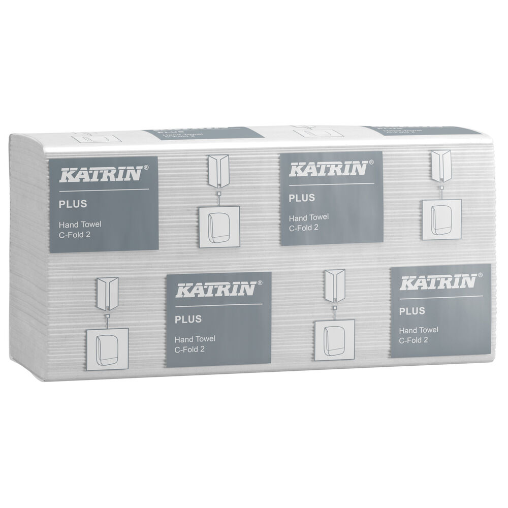 Katrin Pappershandduk Plus C-fold 2 lager 1600 ark/fp
