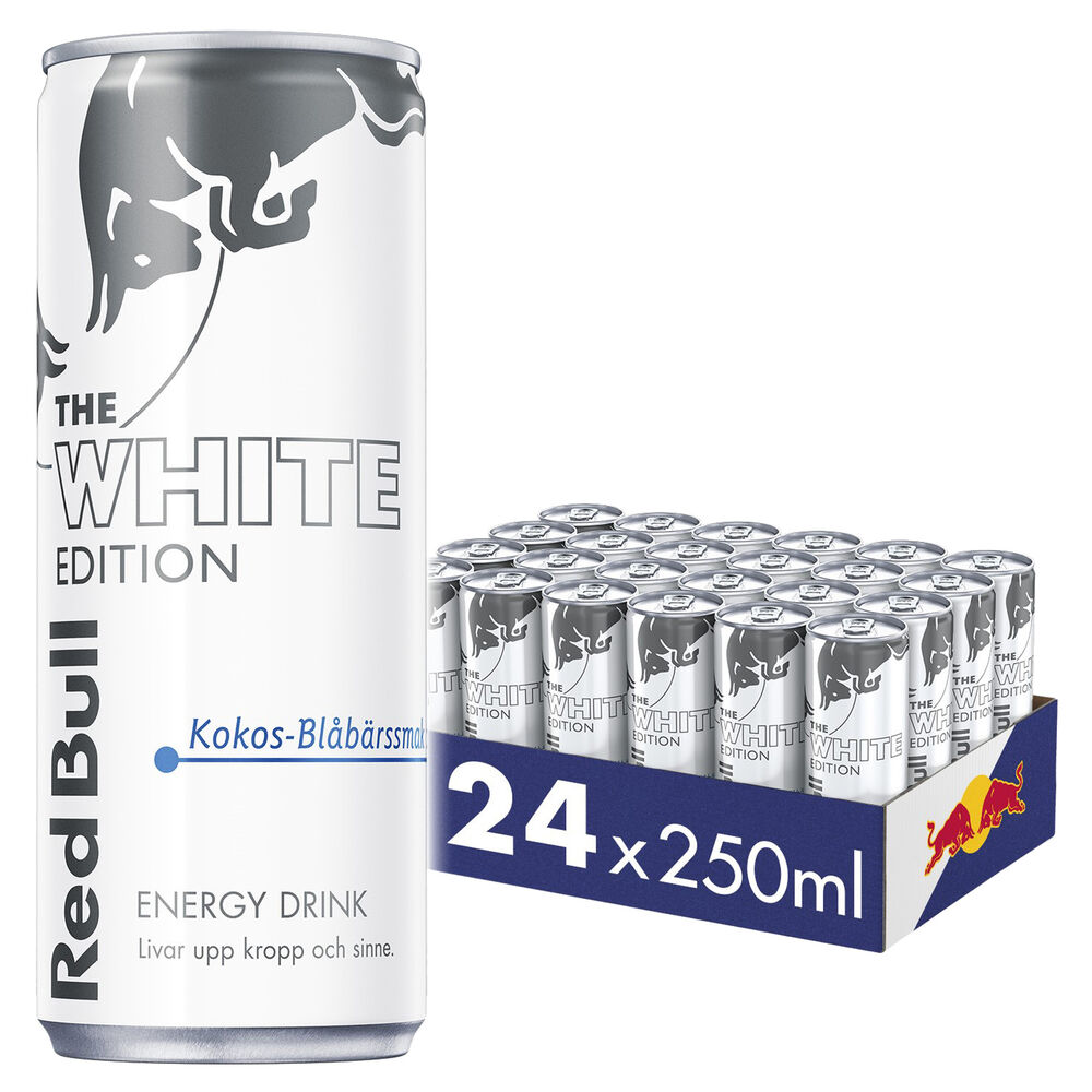 Red Bull Energidryck White Edition 25 cl inkl. pant