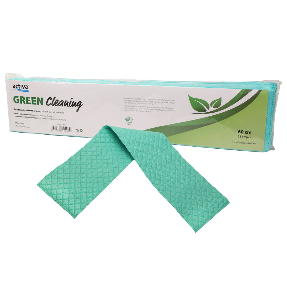 Activa Mikrofibermopp Green Cleaning 60 cm 25-pack