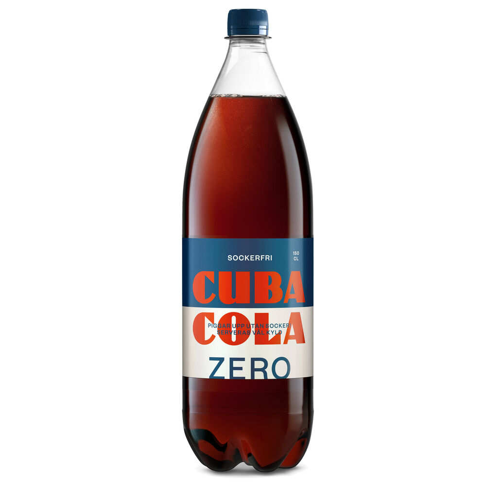 Cuba Cola Läsk Zero 1,5 liter inkl pant