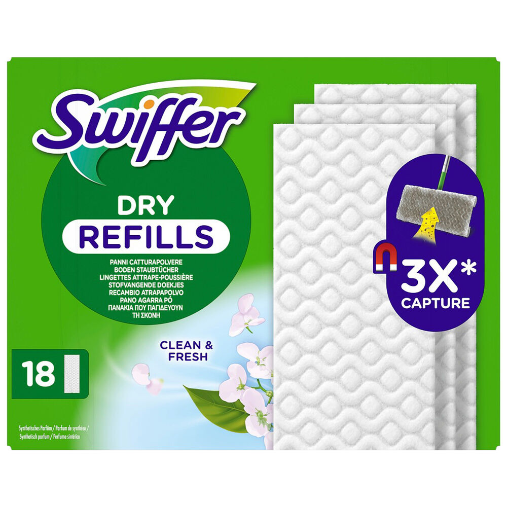 Swiffer Golvdukar Torra Refill 18-pack