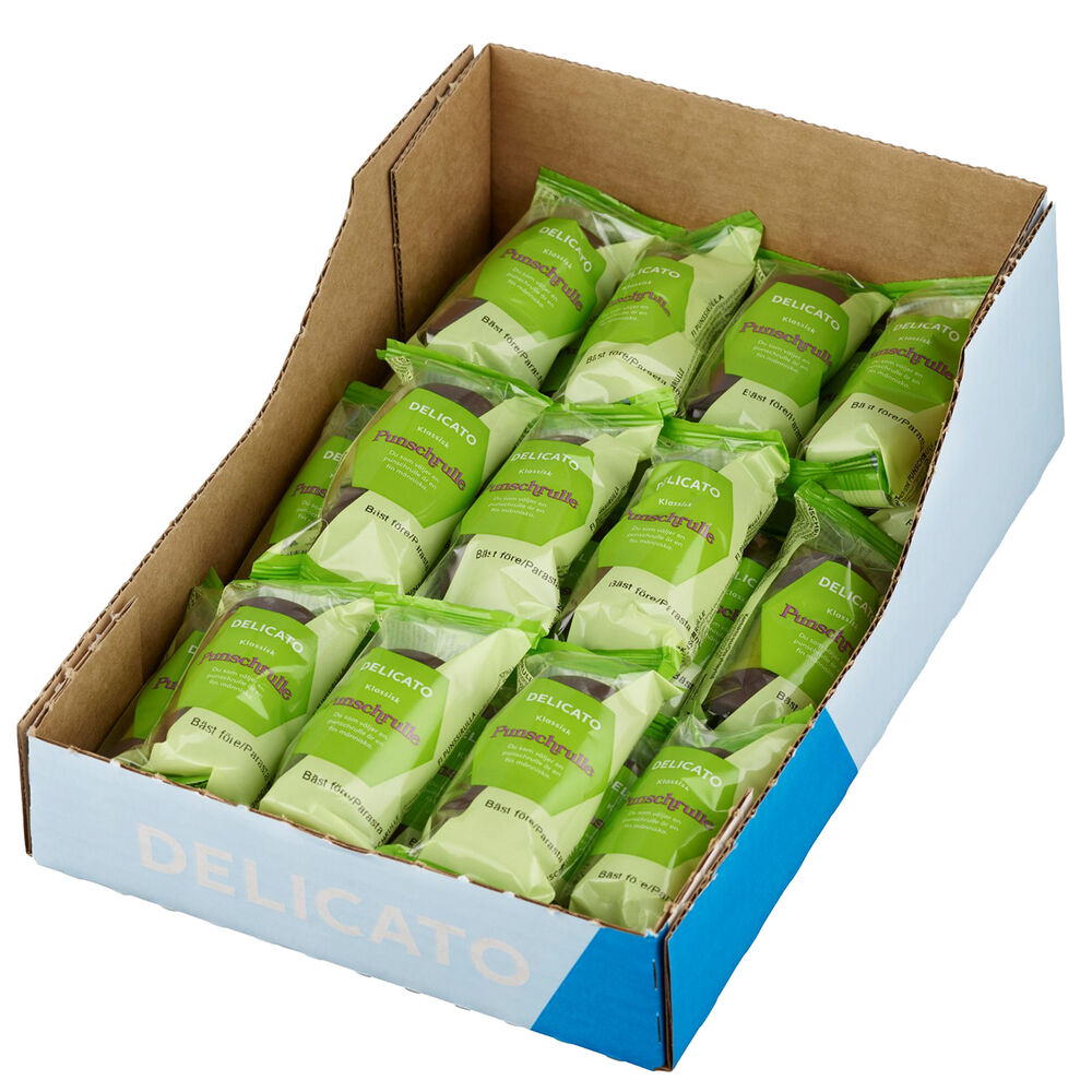 Delicato Punschrulle styckförpackad 25-pack
