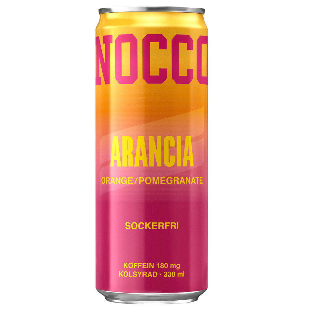 Nocco Energidryck Arancia 33 cl inkl. pant