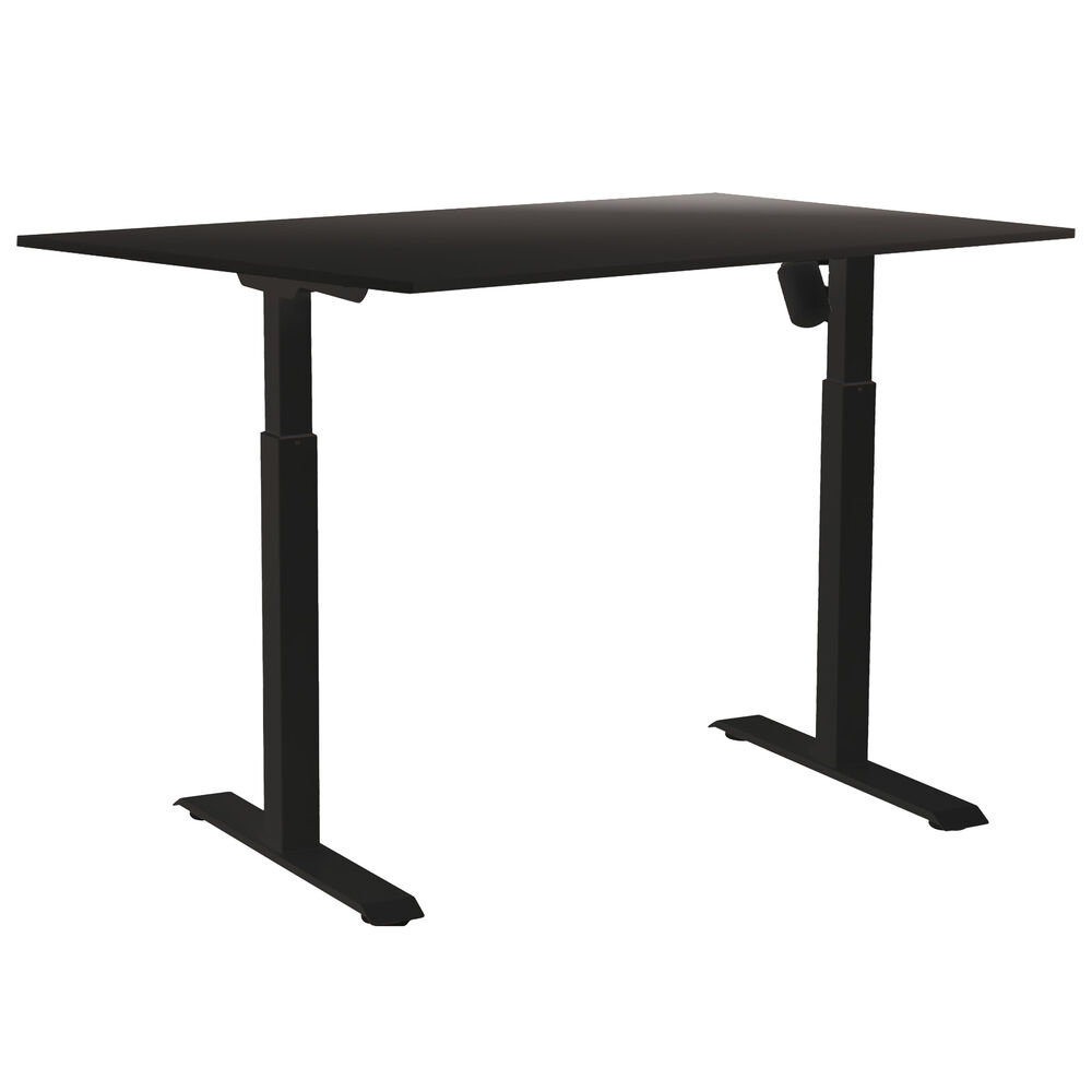 SUN-FLEX Skrivbord el Easydesk Adapt I 140x80 cm svart