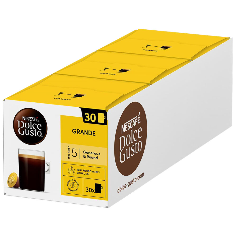 Dolce Gust Kaffekapsel Nestlé o Grande 30-pack