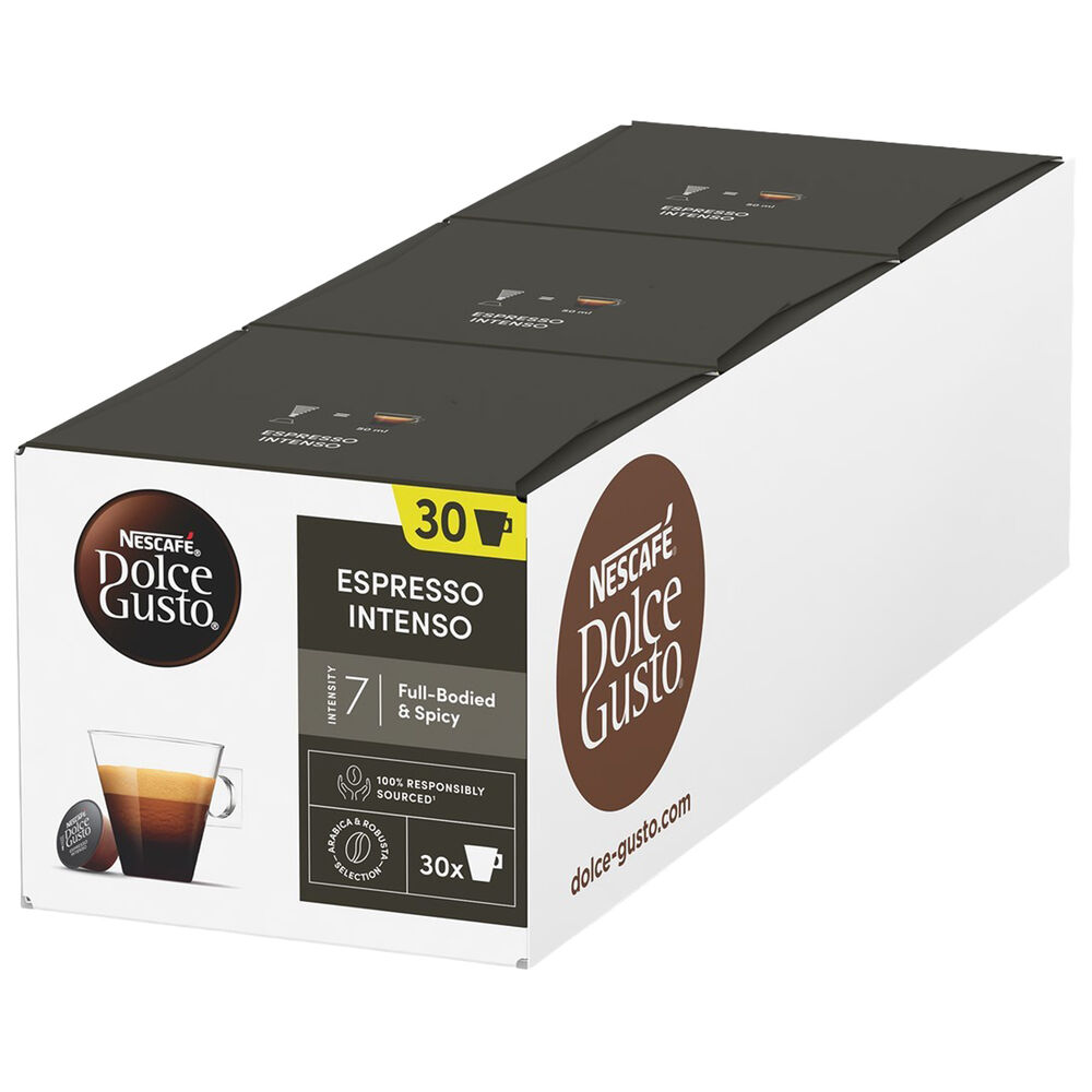 Dolce Gust Kaffekapsel Nestlé o Espresso Intenso 30-pack