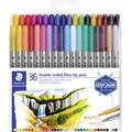 Tuschpennor Staedtler 3200 36-pack