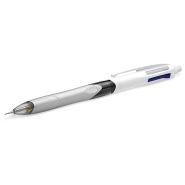 P2213035 Kulspets-/Stiftpenna Bic Grip 3 bläckfärger + blyert