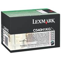 Toner Lexmark C540H1KG Svart 2500 sidor