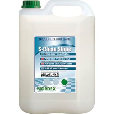 P2260140 Golvrengöringsmedel S-Clean Shine Free 5 Liter