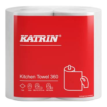 P2260586 Köksrulle Classic Kitchen 360 2-pack Katrin