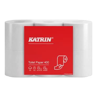 P2260589 Toalettpapper Classic Toilet 400 Katrin 6-pack