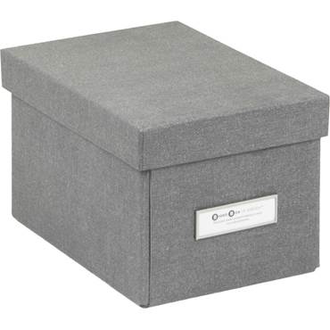 P2362290 Förvaringsbox Bigso canvas grå