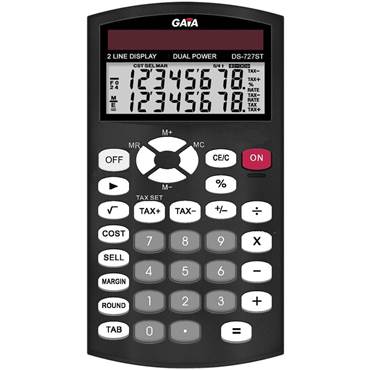P2450127 Bordsräknare Gaia DS-727