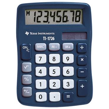 P2452115 Bords-/ Miniräknare Texas TI-1726