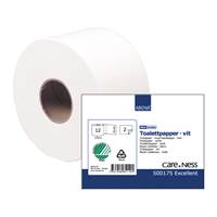 Toalettpapper CareNess Jumbo Mini 12-pack Abena