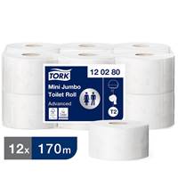 Toalettpapper Mini Jumbo T2 Tork 12 st/fp
