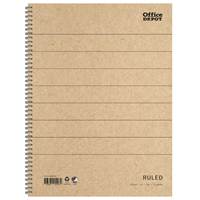 Kollegieblock Recycle A4/A5 70g 70blad linjerat