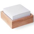 Förvaring/noteskub 12x12cm trä