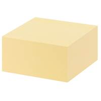 Notiskub 76x76mm gul
