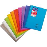 Kollegieblock Koverbook PP 90g 80blad linjerat
