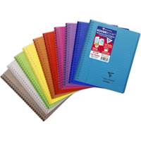 Kollegieblock Koverbook PP 90g 80blad linjerat