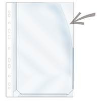 Plastficka med bälg A4 PP