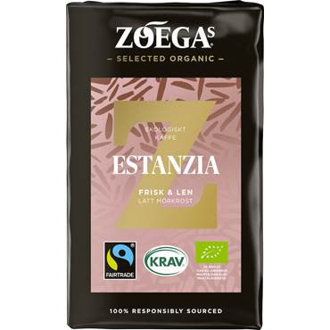 P2829571 Kaffe Brygg Zoégas Estanzia Fairtrade 450 gram