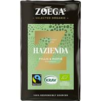 Kaffe Brygg Zoégas Hazienda Brygg Organic 450 g