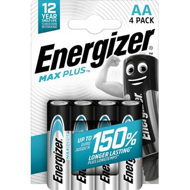 P2840936 Energizer Batteri Max Plus Alkaliskt AA
